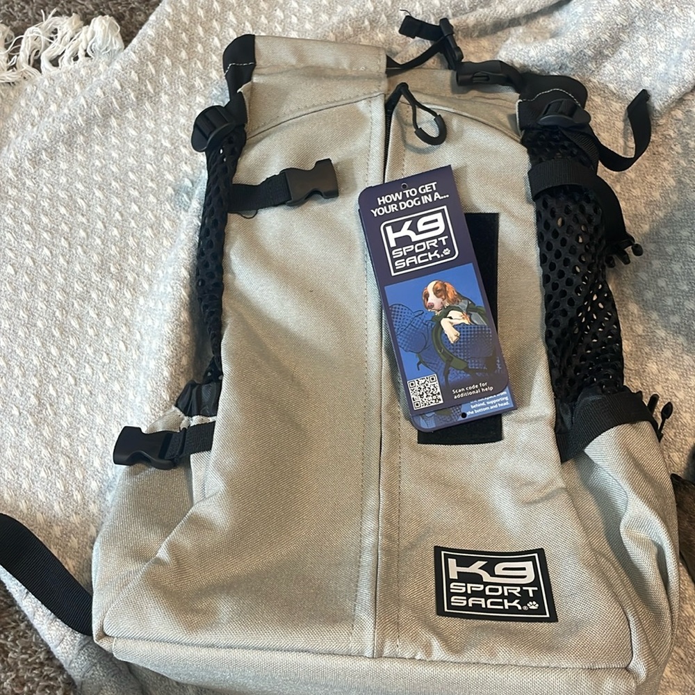 NWT K9 sport sack dog backpack size medium
